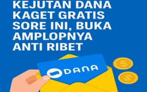 DANA Kaget Hari Ini: Klaim Saldo Gratis, Jumat Berkah!