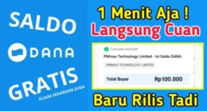 Dapatkan Saldo DANA Gratis! Link Kaget Hari Ini Terupdate