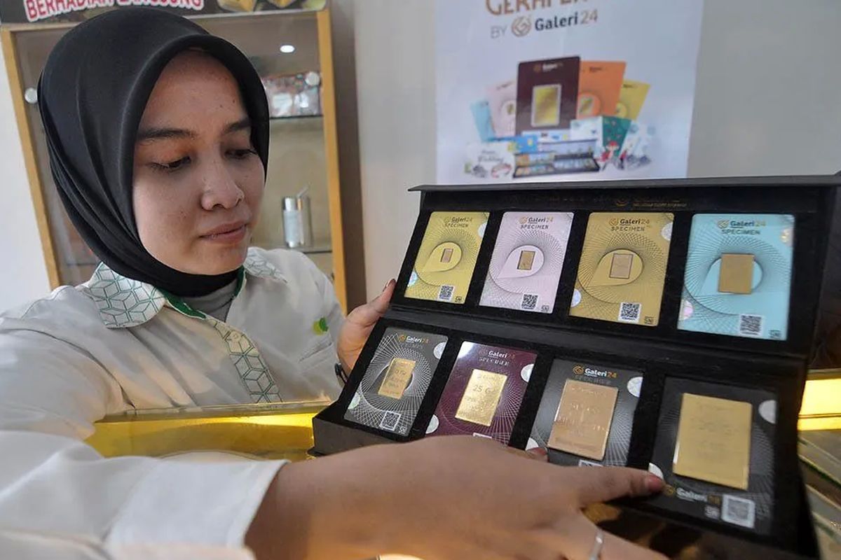Emas Antam UBS Turun Lagi! Cek Harga Pegadaian Hari Ini