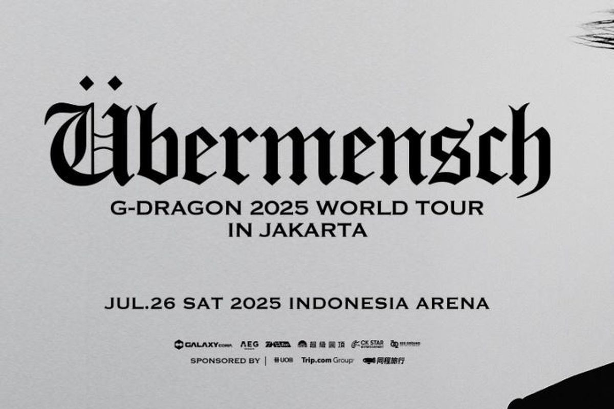 G-Dragon Konser Jakarta 2025: Tiket Resmi Tersedia!