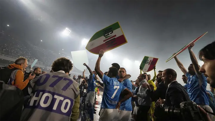 Napoli Juara Serie A! Unggul Tipis, Taklukkan Inter Milan