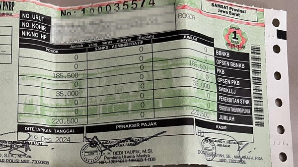 Pemutihan Pajak Kendaraan: Segera Manfaatkan Kesempatan Terakhir!