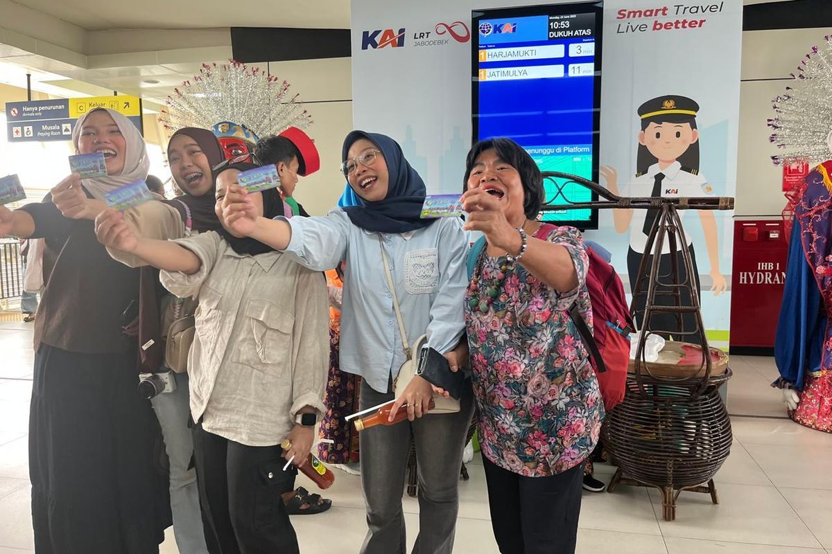 Raih Kartu LRT Jabodebek Gratis HUT Jakarta: 498 Unit!