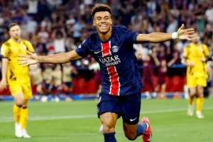 Rekor! Doue Cetak Dua Gol, Termuda di Final Liga Champions