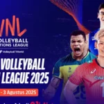 Saksikan Live Streaming VNL Putra 2025: Jadwal Lengkap di Vidio