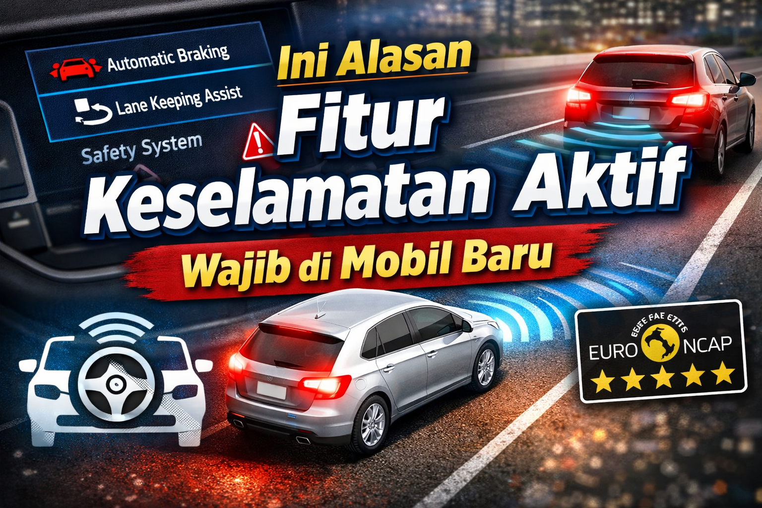 Ini Alasan Fitur Keselamatan Aktif Kini Wajib Ada di Mobil Baru