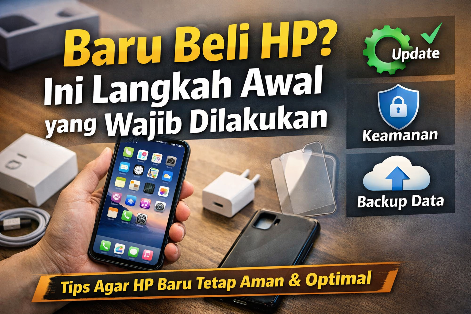 Baru Beli HP? Ini Langkah Awal yang Wajib Dilakukan agar Aman dan Optimal