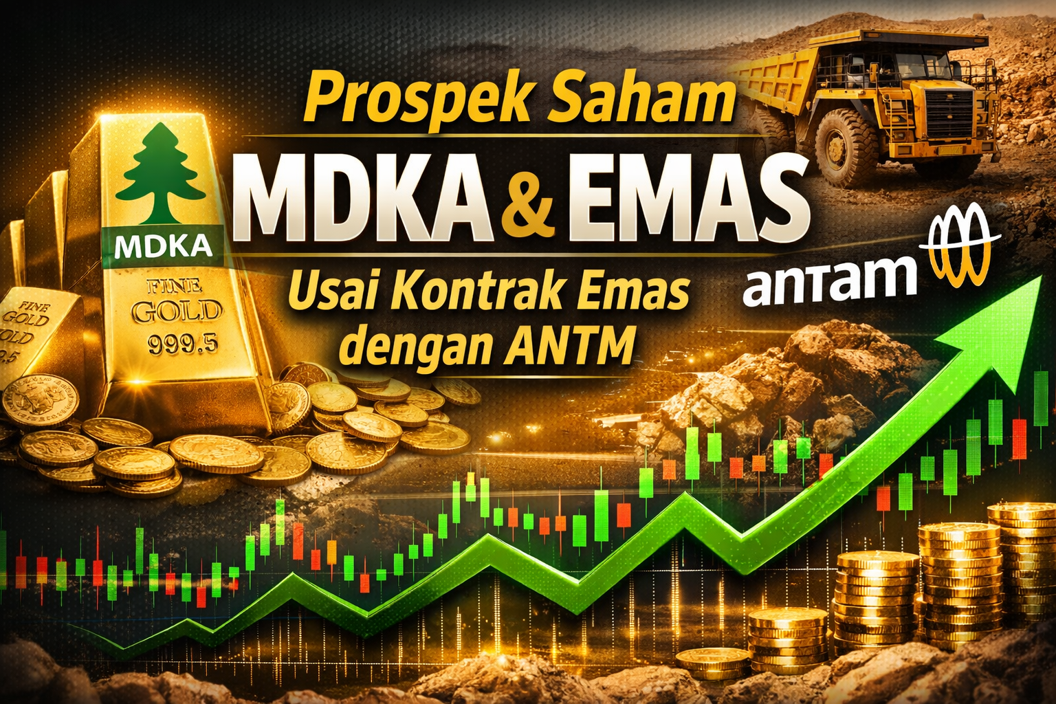 Prospek Saham MDKA dan EMAS