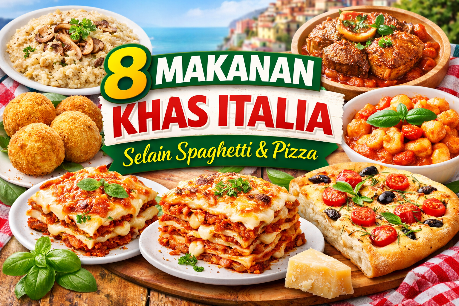 8 Makanan Khas Italia Selain Spaghetti dan Pizza yang Wajib Dicoba
