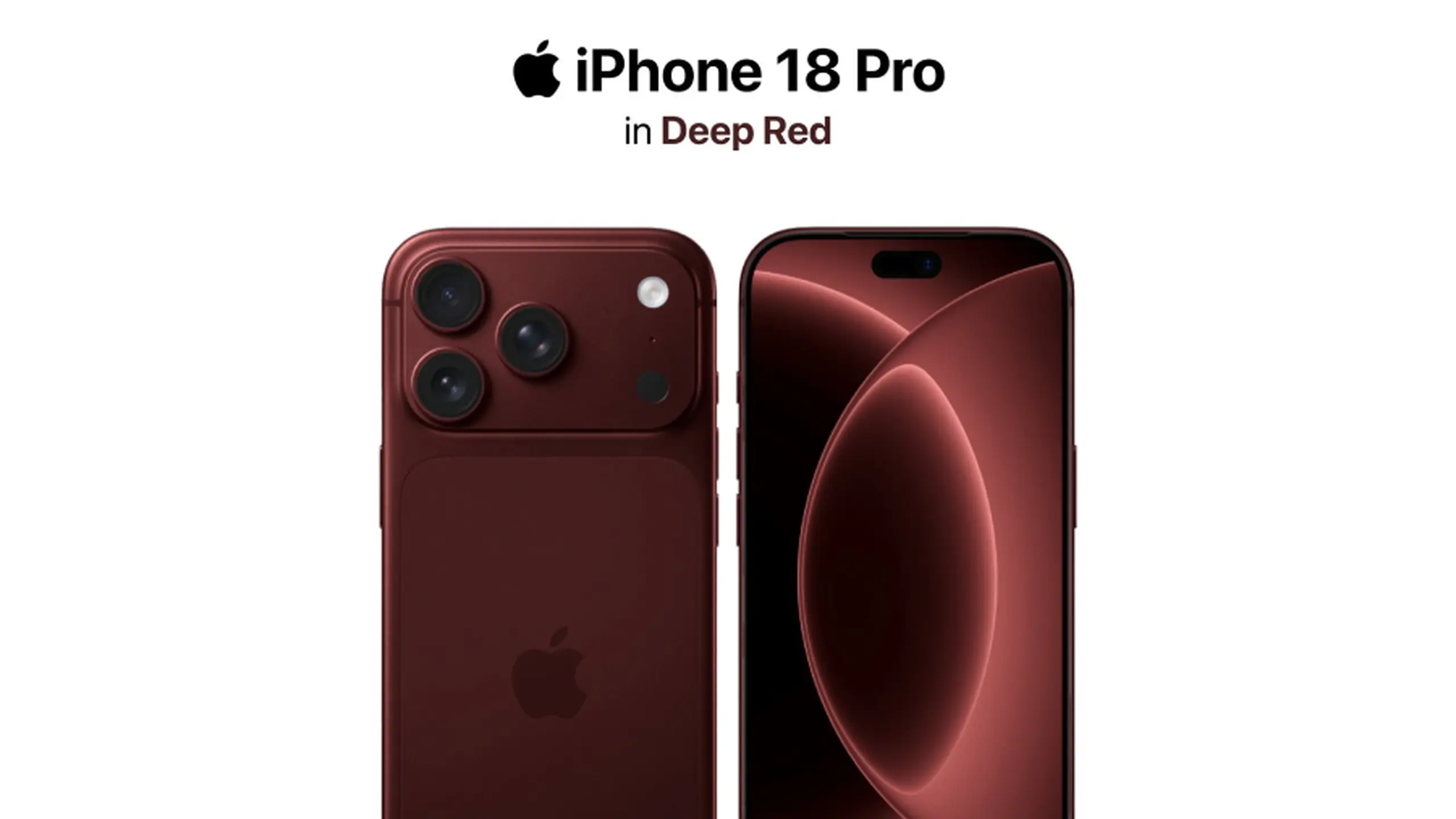 iPhone 18 Pro dengan Warna Deep Red Diprediksi Bakal Ditiru Vendor Android