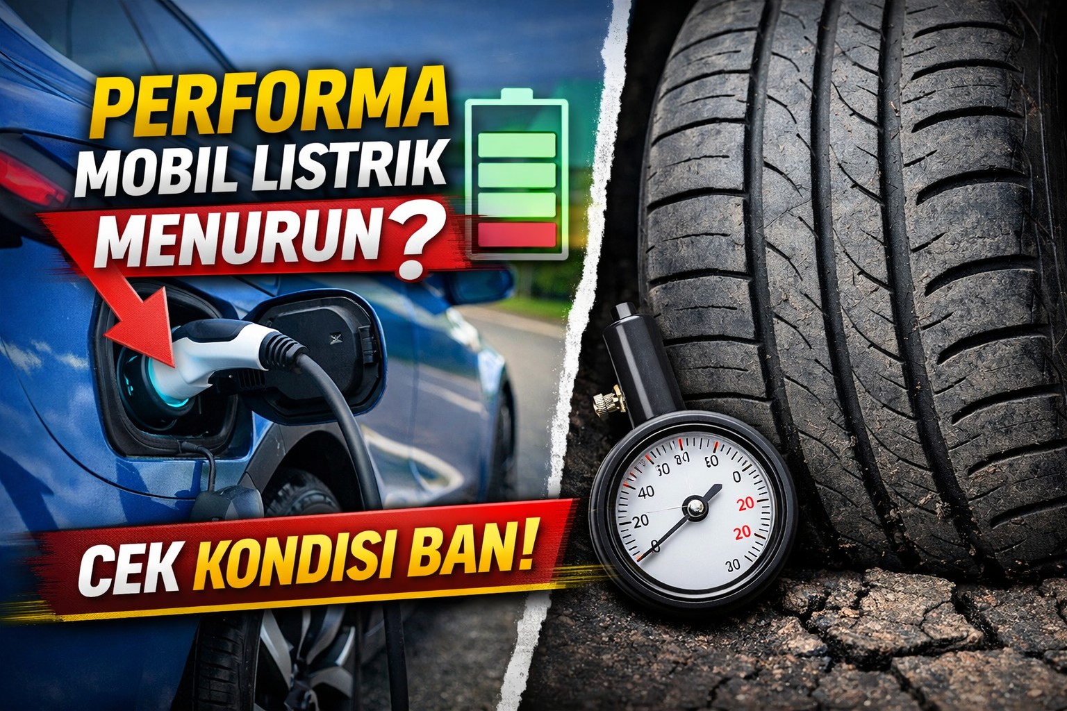 Kenali Tanda Penurunan Performa Mobil Listrik dari Kondisi Ban